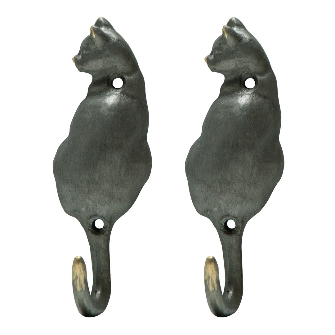 Nirvelli Iron Wall Wall Hook (Set of 2) Gracie Oaks
