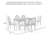 Jahmi 7-piece Dining Set For 6-125874932