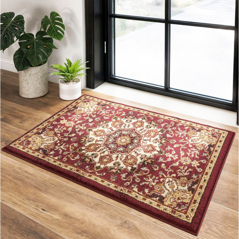 Elegant Medallion Design Area Rug 2'x3'
