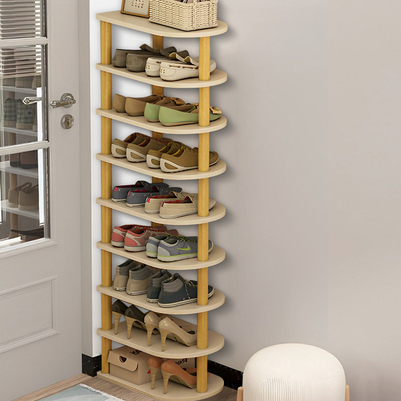 18 Pair Stackable Shoe Storage Cabinet