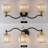 3-light Dimmable Bathroom Crystal Glass Vanity Light-953900772