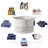 Fabric Laundry Hamper with Handles-988456810