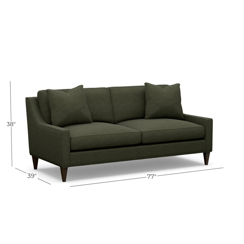 Belmont Apartment Sofa, 2716-21, Charcoal