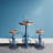 Jermeshia 2 - Person Pine Pedestal Dining Set-1888808933-1888808930