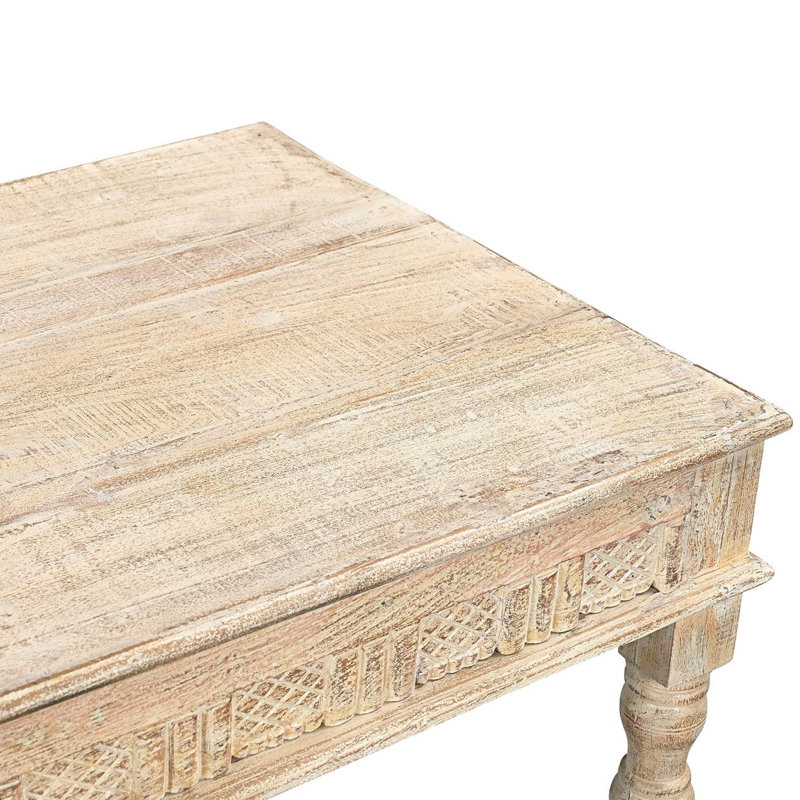 Table basse en bois massif 71 po Farmhouse Style