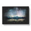Mountain Star Reflection In Italy - Wrapped Canvas Painting-56644321