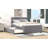 Upholste Platform Bed With Trundle