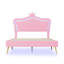 Jaran Upholstered Leather Bed-907933090-907933093