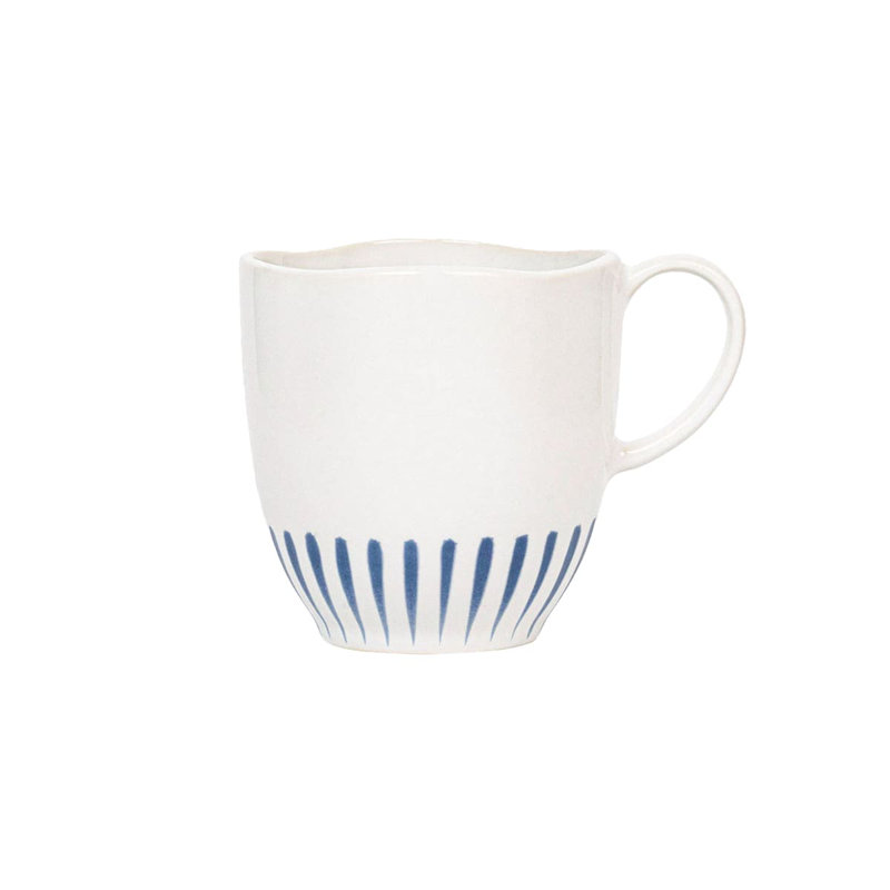Sitio Stripe 16 - Piece Place Setting - Service for 4, Delft Blue