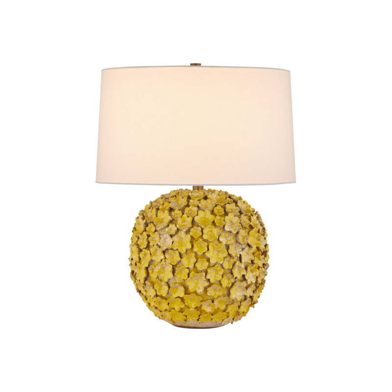 Mantilla Table Lamp, Yellow