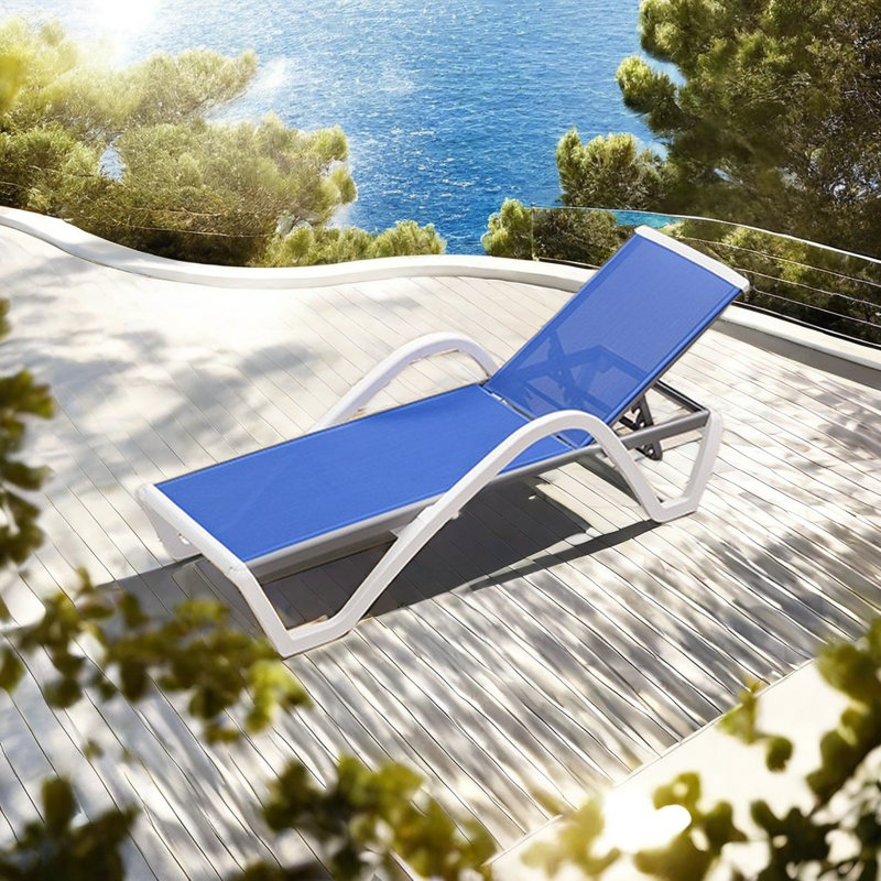 Norha Outdoor Chaise Lounge