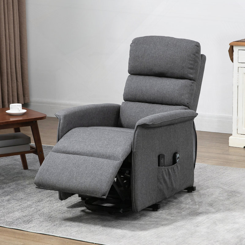 Fauteuil inclinable rembourré en tissu de massage Power Lift