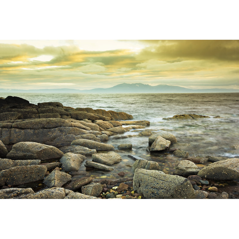 Sunset In Scotland by Xavierarnau - No Frame Art Prints on Canvas, 20cm H x 30cm W