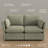 Stedman Modular 2-Seater Loveseat, Living Room Furniture-124238780-124279345