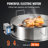 Stainless Steel Non-Stick Dishwasher Safe Rotisserie