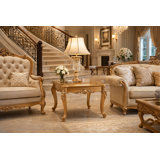 Gumersindo Solid Wood End Table