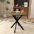 Round Dining Table, Small Circle Kitchen Table, Modern Dining Room Table
