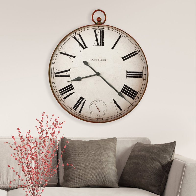 Metal Analog Wall Clock