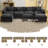 Chenille Upholstered Sectional Sofa Couch with Ottoman-1231941014-1219246343