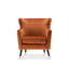 Ghita Quilted Accent Velvet Wingback Chair-117245703