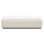 Repose-pieds granuleux beige confortable de 52 pouces, caractéristique du tissu distinctif pour la décoration intérieure, utilisation polyvalente dans différentes zones de vie, assise confortable et structure solide, caractéristique unique, usage multiple