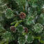 Arbre de Noël vert pin artificiel vert avec 900 lumières DEL et pommes de pin-1040751755