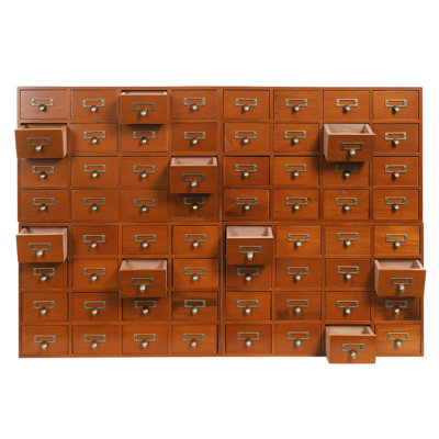 Ensemble de rangement de bureau 64 tiroirs