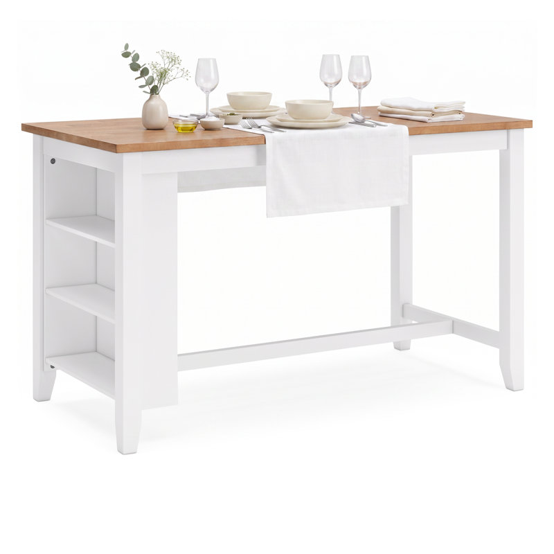 Malkin Counter Height Dining Table, White