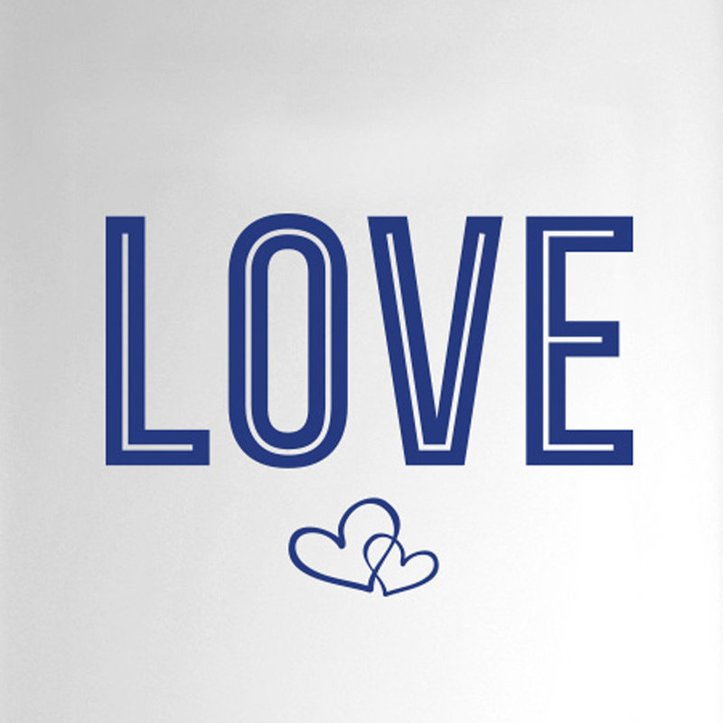 Wall Decal, Dark Blue