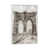 Toile blanche encadrée