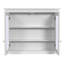 Armoire à pharmacie murale 36 po x 28 po avec double miroir et tablettes réglables Zyrven-126677453