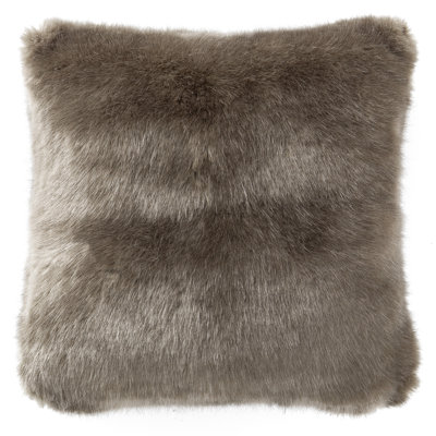 Carrick Faux Fur Throw Pillow