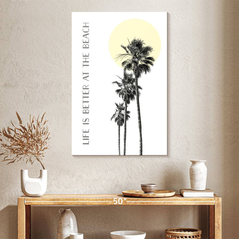 Harnek Life Is Better At The Beach, H 30 po x l 20 po