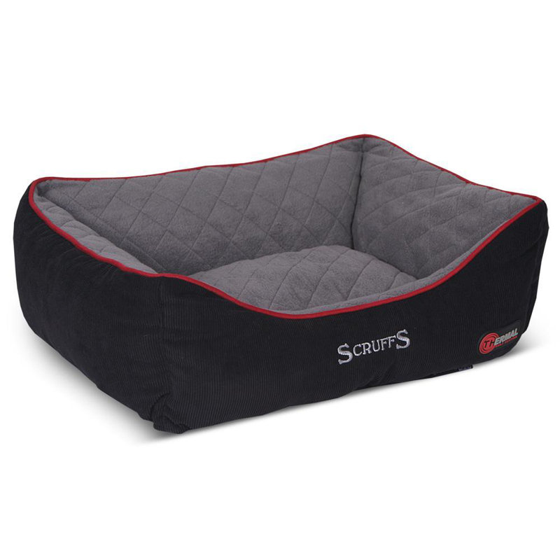 Polyester Pet Bed, Brown, 17.5cm H x 60cm W x 50cmD