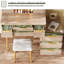 Bureau de coiffeuse à DEL avec tabouret et rangement