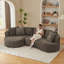 Canapé modulaire en L 4 personnes Soneson-612606943