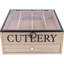 Cutlery Storage Box with Drawer