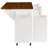 Kitchen Island with Drop Leaf, Power Outlet-1872730687