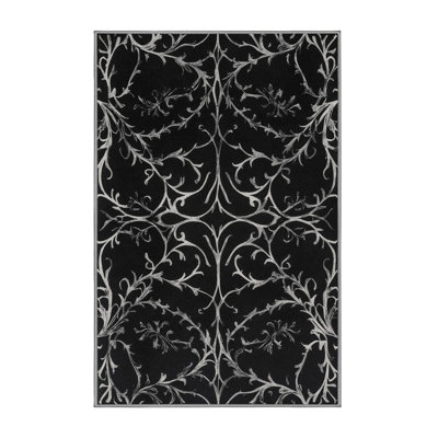 Smoky Petals Rug