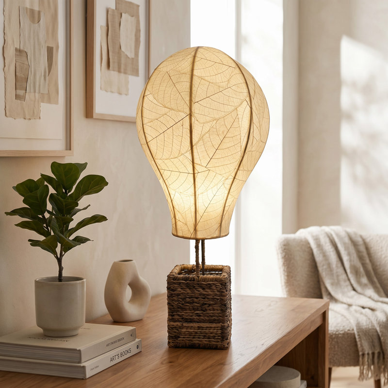  Hot Air Balloon Table Lamp Natural, Cream