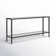 Hera 62'' Glass Top Console Table