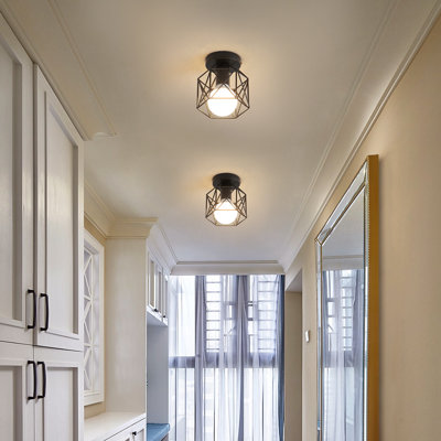 Paramonos 1-Light Flush Mount Ceiling Light