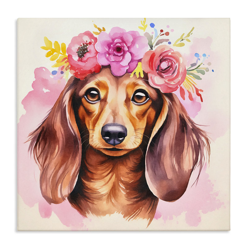 Art mural sur toile, Boho, H 17 po x l 17 po