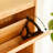 Solid Wood Tipping Bucket Ultra-thin Shoe Cabinet-111027060
