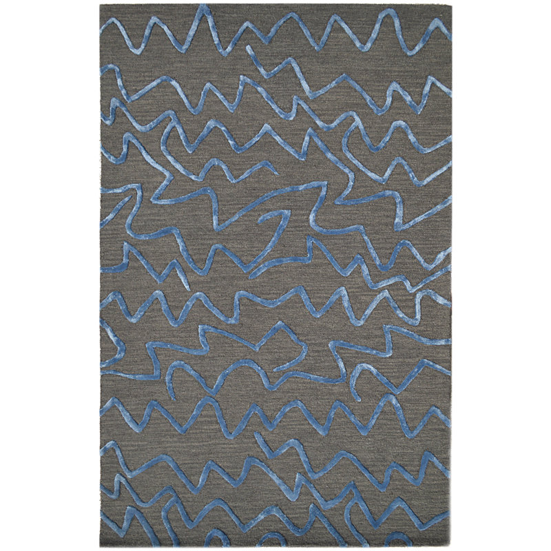 Abstract Area Rug, Rectangle 122 x 183cm