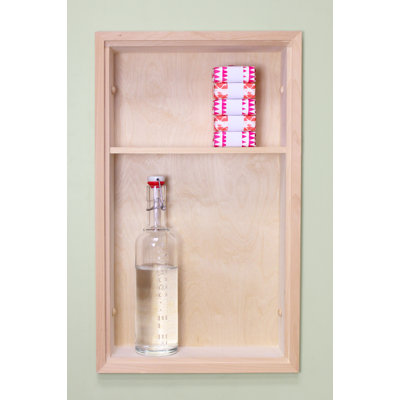 3 Piece Recessed Wall Shelf