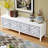 American country style carved TV cabinet