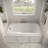 60'' x 32'' Acrylic Soaking Drop-In Bathtub, Drain Included-97544479