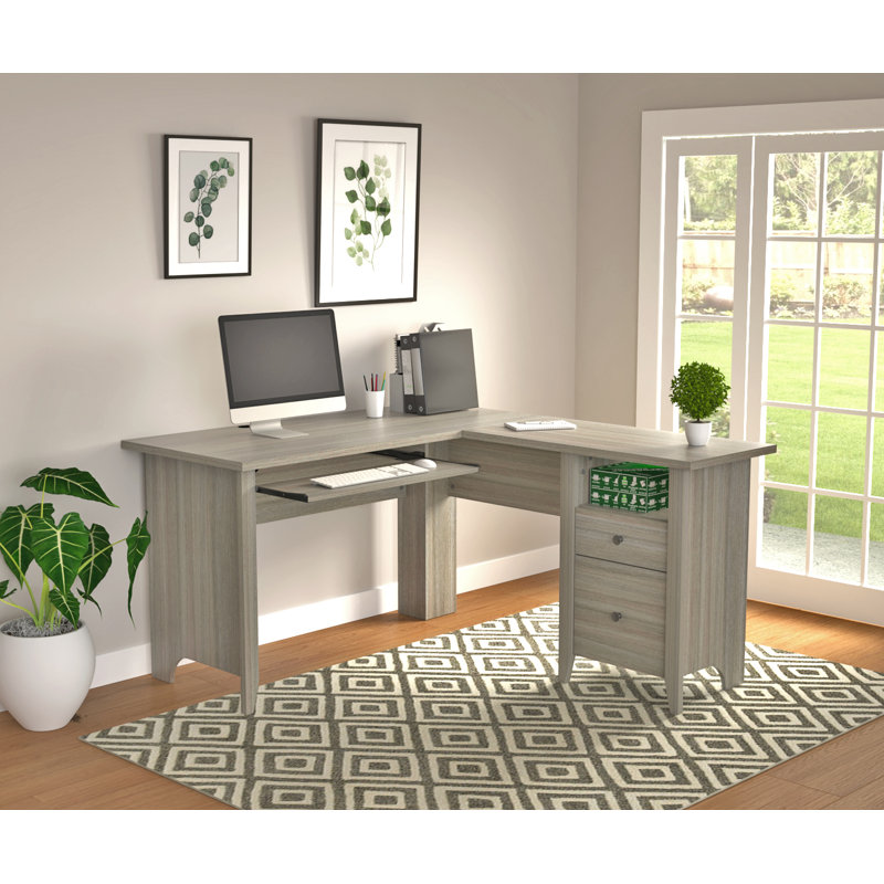 Kazuhito L-Shaped Computer Desk