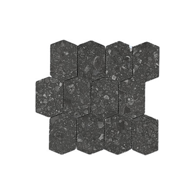 Fragment de mélange hexagonal de sucre 3X4,5